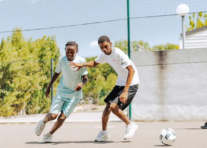 캠프장 Mobil-home Avec Terrasse, 2 Doubles, Cuisine Equipee - Api-1-52-1467 생장드몽