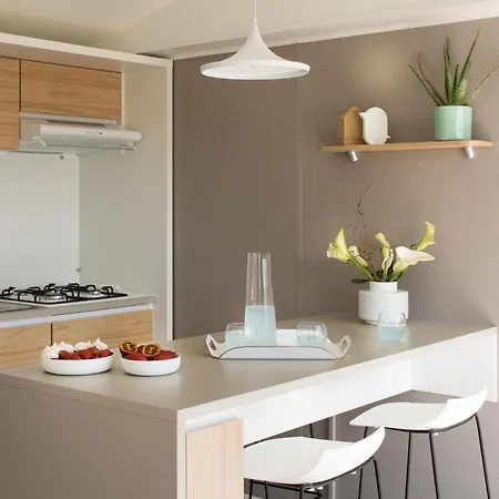 Mobil-home Avec Terrasse, 2 Doubles, Cuisine équipée - Api-1-52-1467 Camping Saint-Jean-de-Monts