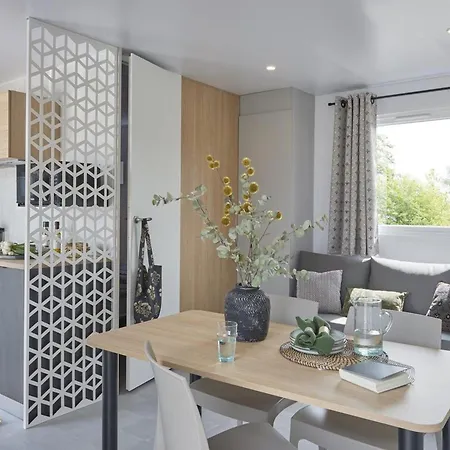 Mobil-home Avec Terrasse, 2 Doubles, Cuisine équipée - Api-1-52-1467