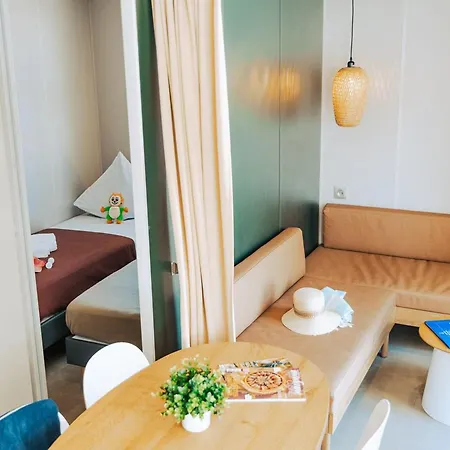 Mobil-home Avec Terrasse, 2 Doubles, Cuisine équipée - Api-1-52-1467 Camping Saint-Jean-de-Monts